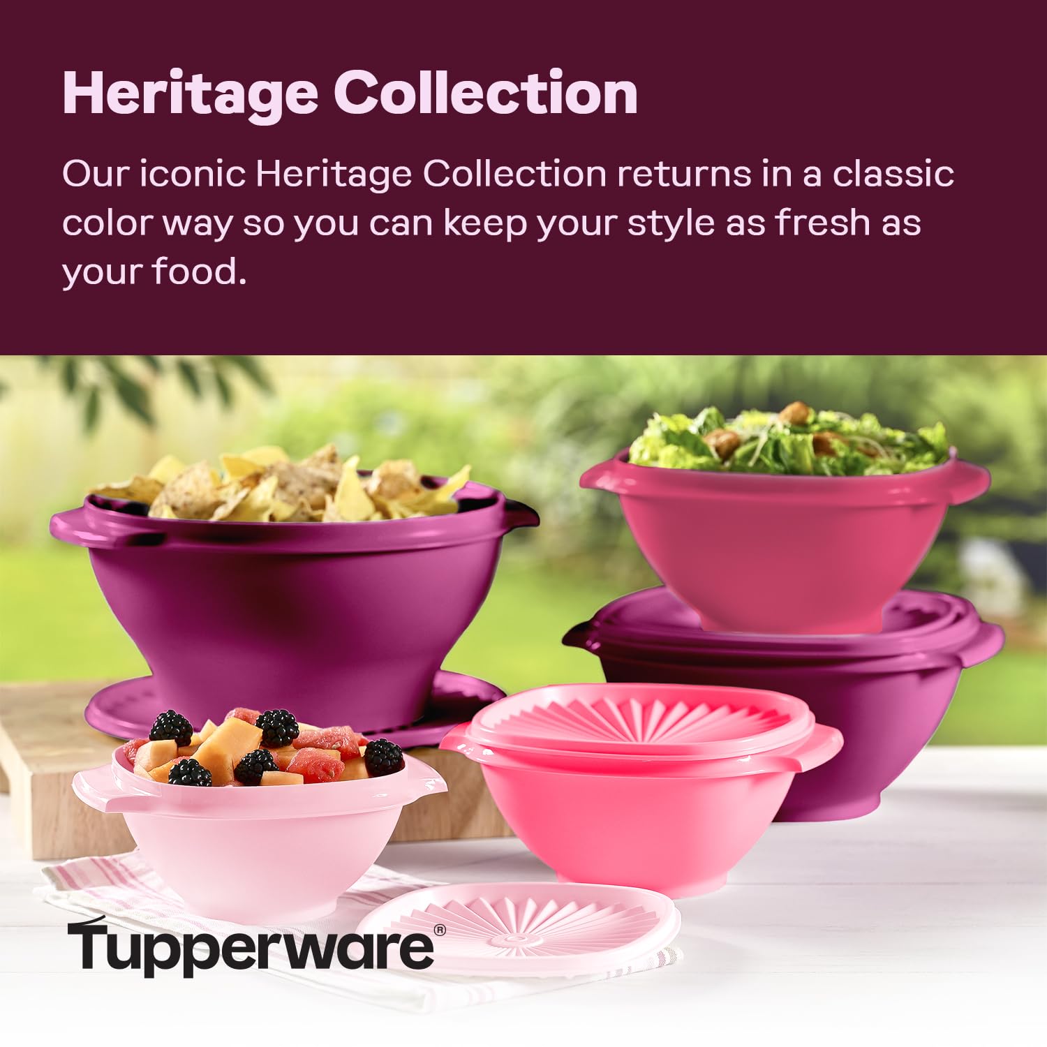 Amazon.com: Tupperware Heritage Collection, New 10 Piece Food